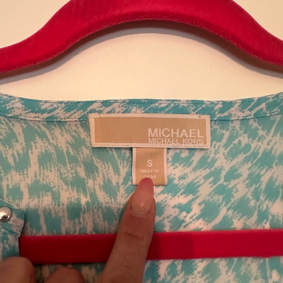 Blue Sz S Michael Kors Cover Up - Picture 3 of 3
